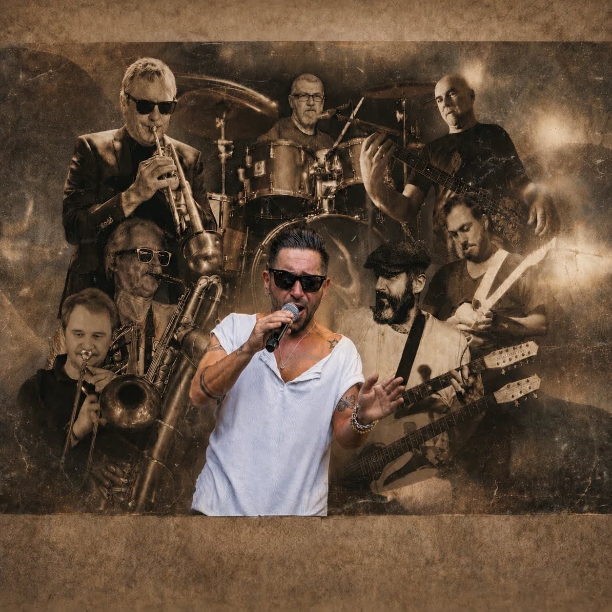 Typhoon — Band Live Collage